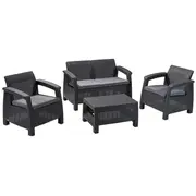 Keter Corfu Set Dārza Mēbeļu Komplekts 3253929117169