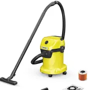 Kärcher Wd 3 V-17/4/20 Putekļu sūcējs sausai un mitrai uzkopšanai 17L 1000W 1.628-130.0