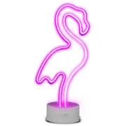 Led lampa Pink Flamingo Vibes Neon effect Luneonflam