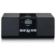 Lenco Mikro mūzikas sistēma ar Bluetooth, melna Mc-030Bk