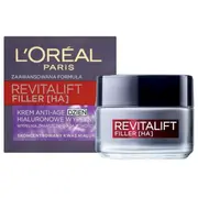 Loréal Paris Revitalift Filler Hyaluronic Acid Pretgrumbu Sejas Krēms 50Ml 3600522892571