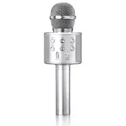 Mikrofons Lenco Bmc-040Si Karaoke Bluetooth Speaker