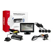 Parkošanās sensoru k-ts. Tft01 4,3 with Hd 315 Led 4 sensors black 01100