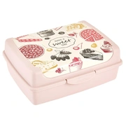 Pārtikas uzglabāšanas trauks click-box midi 1L Carla QuotSweet dayquot 17X13X7Cm rozā 0610697581