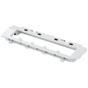 Roborock Rubber Main Brush Cover 8.02.0241 robota putekļu sūcēja galvenās birstes vāks Qrevo Maxv S Gaiši pelēks