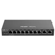 Ruijie Rg-Eg210G-P V3  5 Gigabit Portu Rūteris 4 Poe Izvades, līdz 100 Lietotājiem, 600 Mbps, 32Mb Flash, Melns Dizains Rg-Eg210G-P-V3