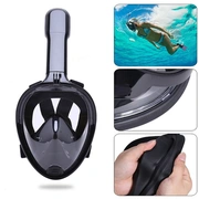 Snorkelēšanas sejas maska Niršanas L/Xl Melna M2068G/P10935