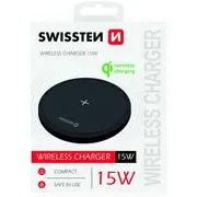 Swissten 15W Bezvadu lādētājs ar Usb-C 1.5M kabeli 22055504