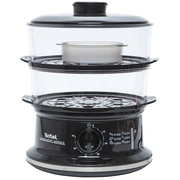 Tefal tvaicētājs Convenient, 2 līmeņi,6 l,  melna/sudraba Vc1401