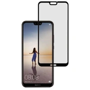 Tellur Tempered Glass 3D Case Friendly Full Glue for Huawei P20 Lite black