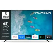 Thomson televizors 65Ug4S15 165.1 cm 4K Ultra Hd Led, 3840 x 2160, Smart Tv, Wi-Fi, Bluetooth, 3 Hdmi, 2 Usb