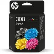 Tinte kasete Hp 308 Black/Colour Combo 2 pack 6L6S6Ue