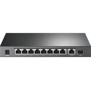 Tp-Link Tl-Sg1210P tīkla komutators nepārvaldāms 9 Gigabit Rj45 8 Poe 1 Sfp galda melns