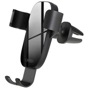 Xo C37 Gravity Universāls Auto gaisa rests fiksācijas Automātiski savelkošs Telefona stiprinājums 4.5-7.6 Melns
