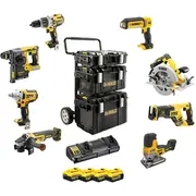 Akumulatoru instrumentu komplekts 8Gab. Dck856P4-Qw Dewalt