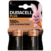 Baterijas Alkaline ar 1.5V spriegumu un C Mn1400 formātu Plus 2 gab. 815 Duracell