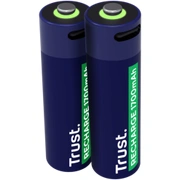 Baterijas Trust Usb-C Rechargeable Aa Batteries 2Pack 25584