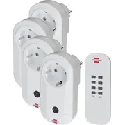 Bezvadu kontaktligzdu komplekts Ce1 4001 ar pulti, 1507050, Brennenstuhl 1507050