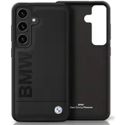 Bmw Leather Big Wordmark Aizsargapvalks Priekš Samsung Galaxy S25 Ultra Plus Bmhcs25Msllbk