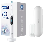 Braun Series iO8 el.zobu  birste, White Alabaster Iom8.1A1.1Bd