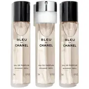 Chanel Bleu de Smaržu Uzpildes Flakons Edp 3X20Ml 3145891073102