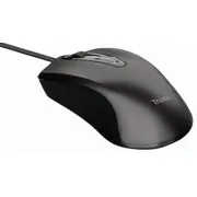 Datorpele Trust Wired Optical Mouse Black 24657
