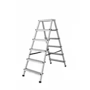 Divpusējās mājsaimniecības kāpnes 2X6 pakāpieni 125Kg Aw23006 Awtools