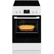 Electrolux 500 Surroundcook elektriskā plīts ar elektrisko cepeškrāsni, balta, 50Cm Lkr540266W