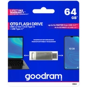 Goodram Oda3 Usb 3.2 64Gb Silver Oda3-0640S0R11