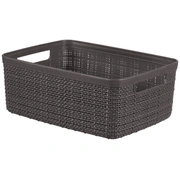 Groziņš Jute S 5L 27X20X11Cm tumši pelēks 0801904G44