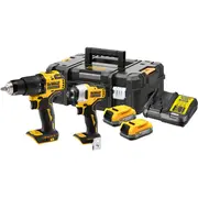 Instrumentu komplekts 18V 2X1.7Ah Powerstack Dck2062E2T-Qw Dewalt