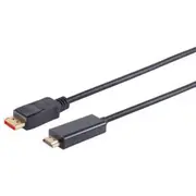 Kabelis Brackton Displayport v1.4 - Hdmi v2.0 4K 60Hz 5M Dp4-Hd6-0500.B