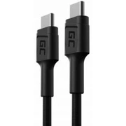 Kabelis Green Cell Usb Type-C Male - with Fast Charging 30Cm Black Kabgc31