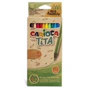 Krāsainie zīmuļi Carioca Tita Ecofamily, 12Gab 200-13625