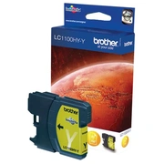 Lc-1100Hyy dzeltena tintes kasete 750 lapām 10,1Ml Dcp6690Cw,Mfc6490Cw Lc1100Hyy