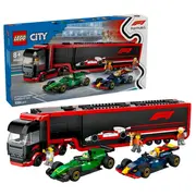 Lego City 60445 F1 - Truck with Rb20  Amr24 Cars Konstruktors