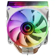 Mars Gaming Mcpu-Vr Cpu Cooler Dual Infinity Mirror Argb 180W 120Mm Dzesētājs procesoram Mcpuvrw
