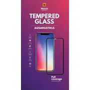 Mocco Full Face 5D / Glue Tempered Glass Aizsargstikls Pilnam Ekrānam Huawei Y6 2019 Melns Mc-5D-Fg-Y6/19-Bk