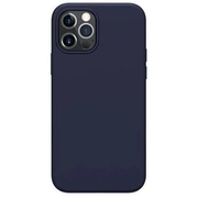Mocco Liquid Silicone Soft Back Case Aizmugurējais Silikona Apvalks Priekš Apple iPhone 12 Mini Zils Mo-Lq-Iph12M-Bl