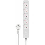 Pagarinātājs Savio Power Strip 5 Sockets 3M Lz-09