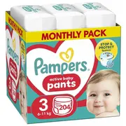 Pampers Pants autiņbiksītes, 3. izmērs, 204 gab. 81772856