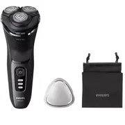 Philips Shaver Series 3000, WetAmpAmp Dry skuveklis Lādējams, melns S3244/12