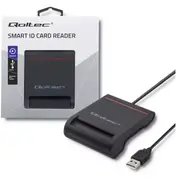 Qoltec Q-50642 Id Karšu Lasītājs Usb 2.0 50642