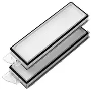Roborock 8.02.0316 Mazgājamais putekļu filtrs Ūdenī mazgājams Atkārtoti lietojams Augsta noturība Viegla uzstādīšana S80 Maxv Ultra/S85 Ultra/S80 Max/S85 Max Pelēks/Balts