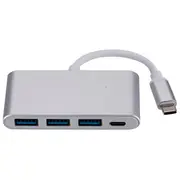 Roger Ad15641 Usb-C Hubs - Sadalītājs 3 x Usb 3.0 / Uzlāde