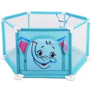 Roger Elephant Bērnu Rotaļu Manēža Ar 50 Bumbiņām 5903864947564