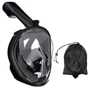 Roger Snorkelēšanas Sejas Maska Niršanas maska L / Xl Melna Ro-Snork-Ad-Bk