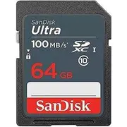 Sandisk Ultra Sdxc 64Gb Atmiņas karte Sdsdunr-064G-Gn3In