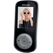 Sencor Sfp 5870 Bs Mp3/Mp4 1.8 inch 8Gb, Fm radio, Microsd