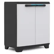 Skapis Linear Base Cabinet 68X39X90Cm melns/pelēks/tumši zils 29206642 Keter